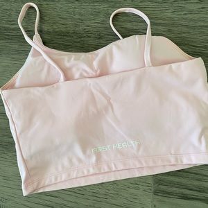 First Health Apparel Flex Lounge Crop Top